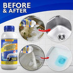 Sanitizo Drain Cleaner Powder Powerful Drain & Sink Cleaner pack, powder formula, pack of 2
