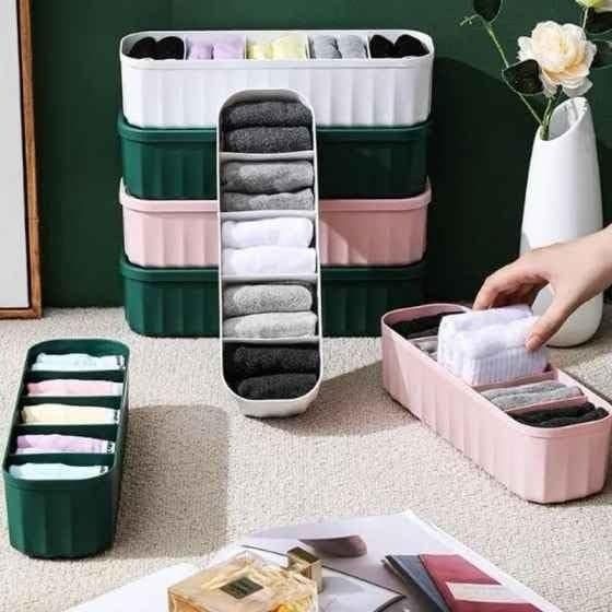 Drawer Organizers, plastic, pack of 4