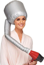 Hooded Diffuser Cap for Curly Hair, Speeds Up Drying, nylon