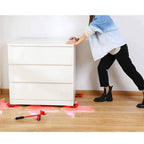 Furniture Lifter Mover Tool Set with Wheel Pads for Heavy Lifting and Shifting