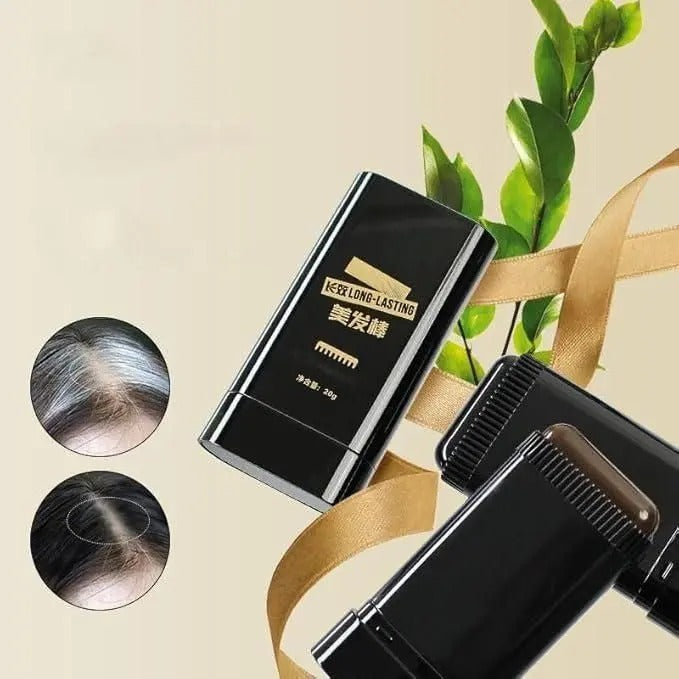 2-in-1 Hair Color Stick, Hair Dye Stick with Comb, 20 gm