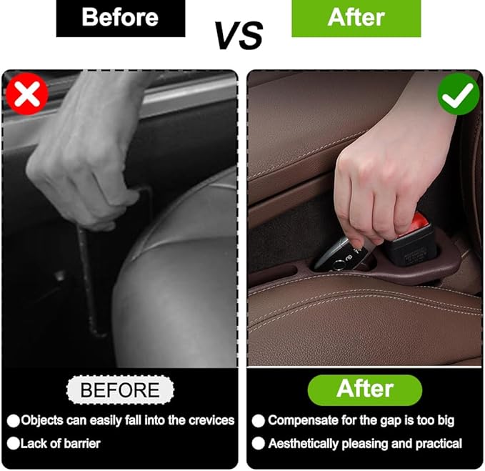 2PCS Car Seat Gap Plug