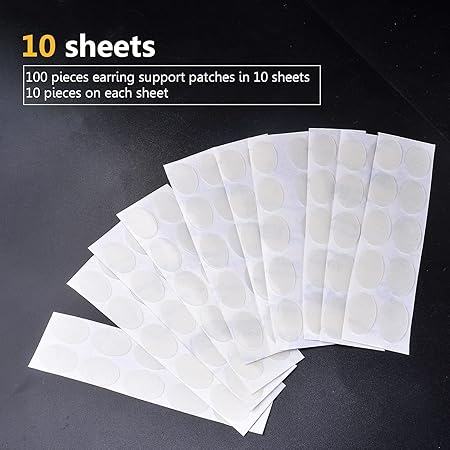 Earlobe Support Patches - 100 Pieces