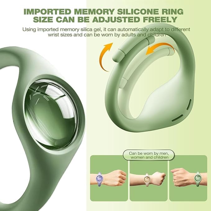 Eco-Friendly Mosquito Repellent Bracelet, Random Colour