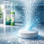 Fish Tank Water Treatment Tablets for Clear Water and Odor Control, 10 Tablets