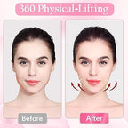 Reusable Silicone Double Chin Reducer, Face Slimming V-Line Belt, silicone