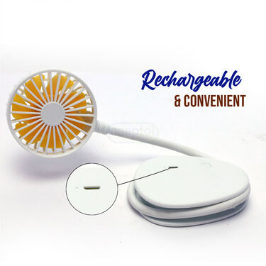 Rechargeable Mini USB Foldable Fan - Portable Cooling