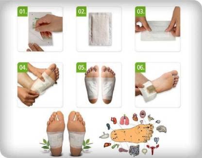 Kinoki Organic Natural Ingredient Foot Pads - Pack of 20