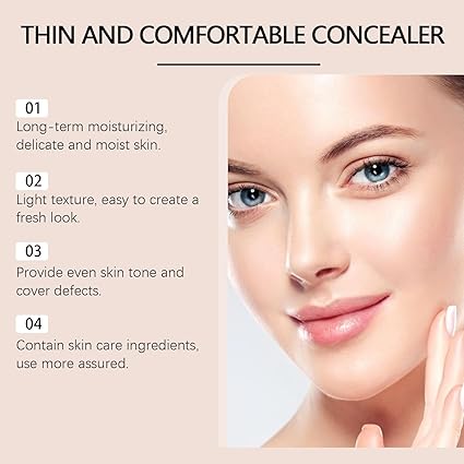 Korean Hydrating Lightweight Foundation Stick with Brush