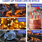 Gas Lighter for Kitchen Use, stainless steel