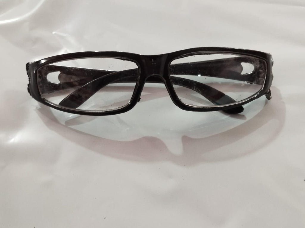 A pair of computer glasses for eye protection featuring a lightweight frame and blue light filtering lenses