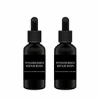 Two bottles of AI Windshield Repair Resin for vehicle glass maintenance