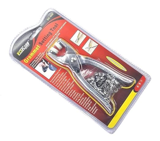 Grommet Setting Tool Kit with Steel Hole Punch - Pack of 1