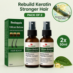 Two 50 ml bottles of Follicure BioGrow Hair Restoration Spray in a combo pack