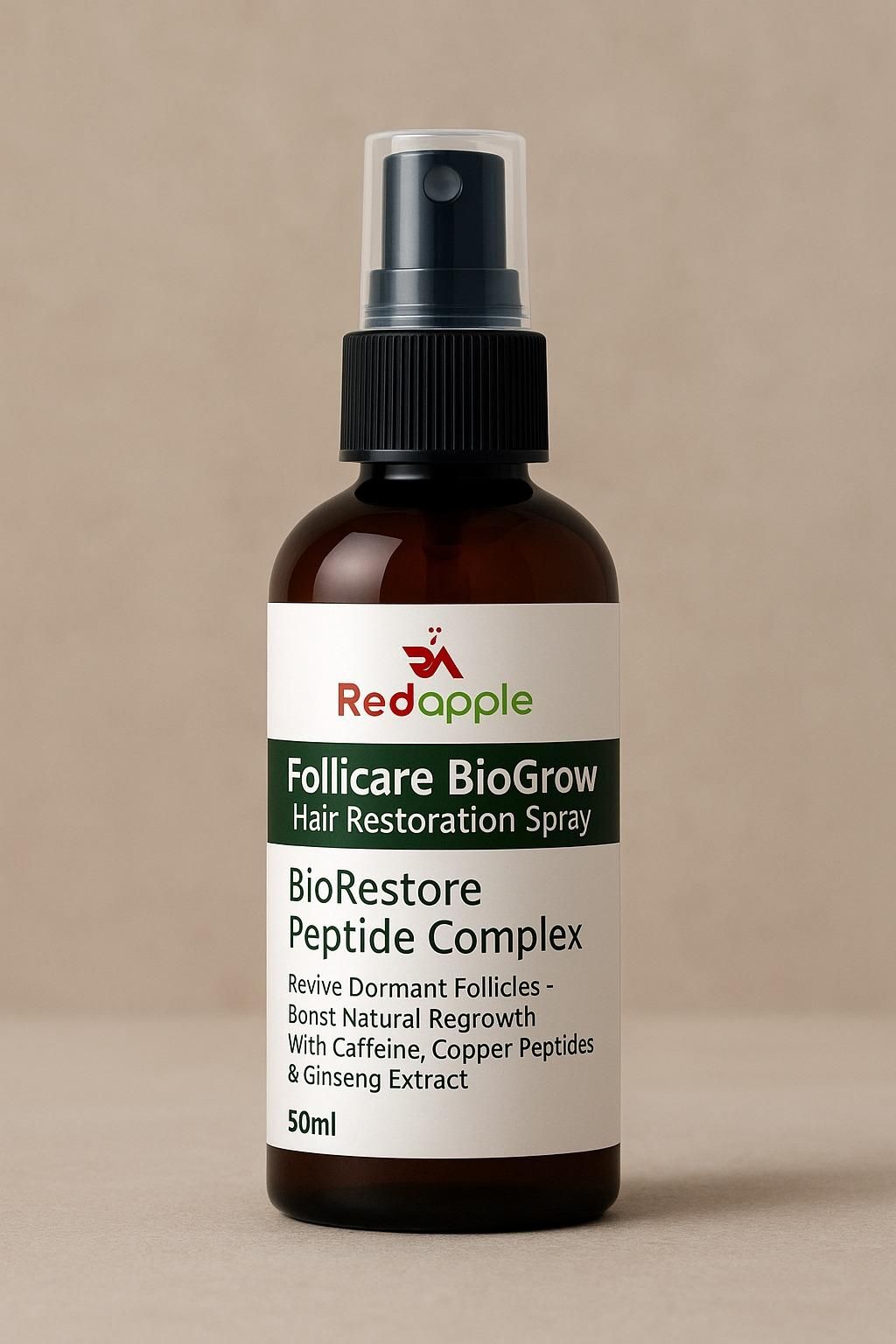 Follicure BioGrow Hair Restoration Spray, 50 ml
