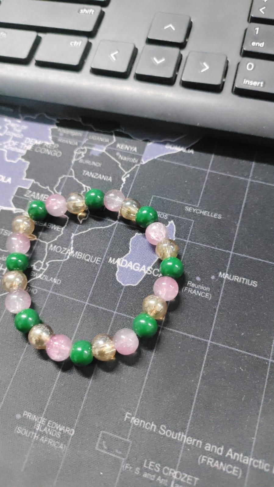 Customized and Energized Beaded Bracelet (Pack of 2)