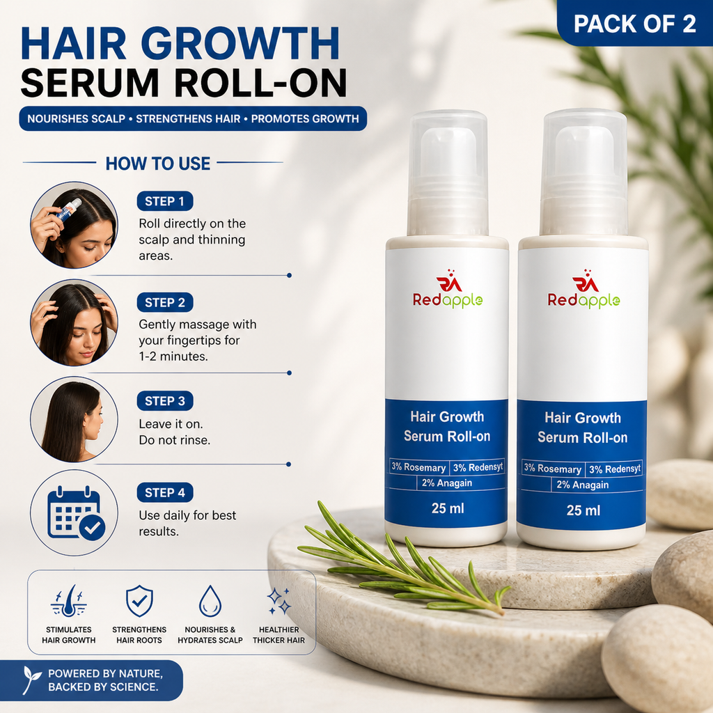 Hair Growth Serum Roll-On, 25ml