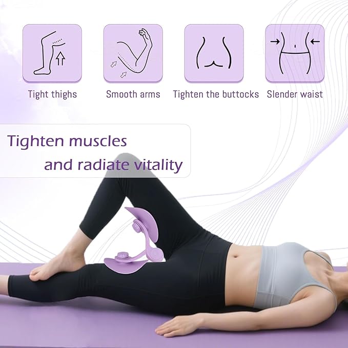 2-in-1 Hip and Pelvis Trainer Inner Thigh and Kegel Exercise Tool