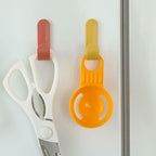 Adhesive Wall Hooks, Heavy-Duty Plastic Hooks - Pack of 5