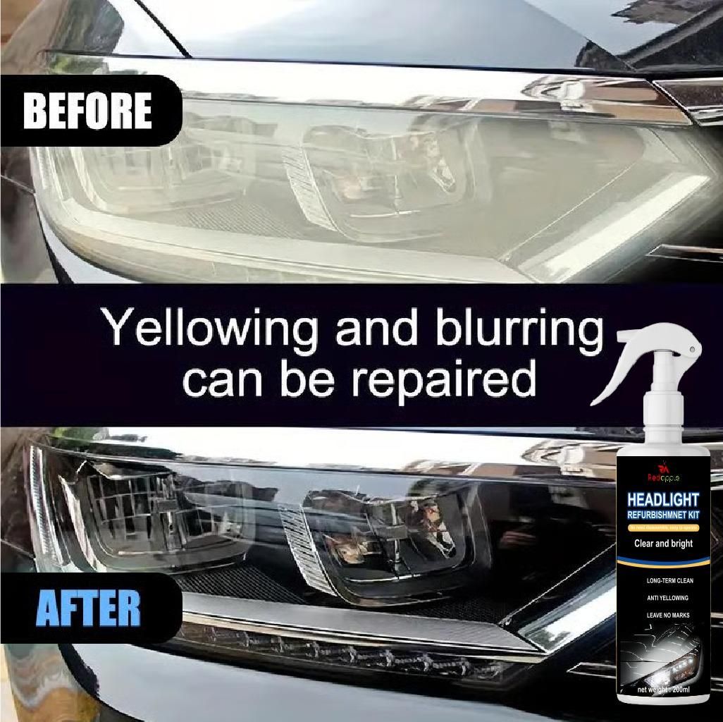 Headlight Refurbishment Kit 200 ml - Pack of 2