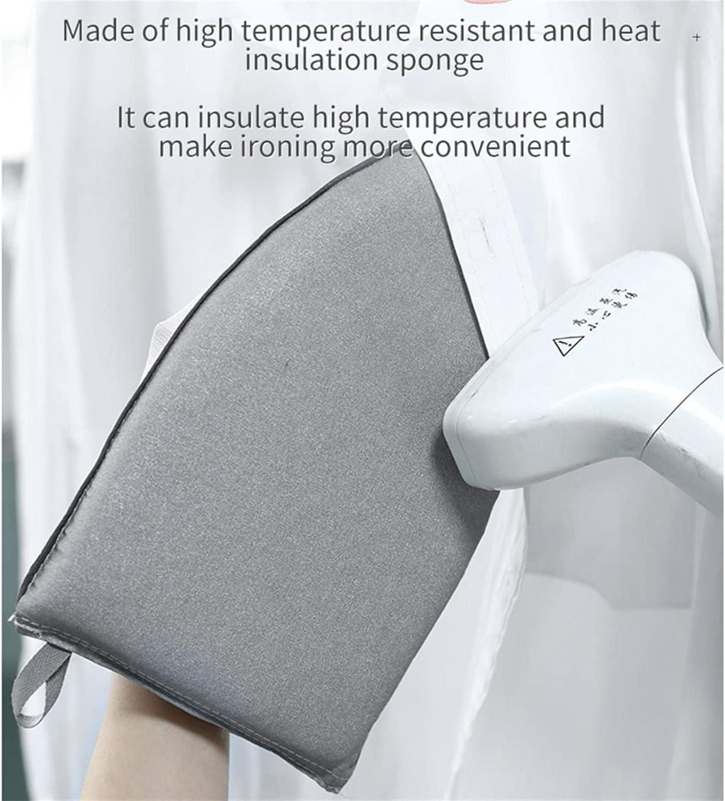 One nylon plastic ironing glove for garment steamers