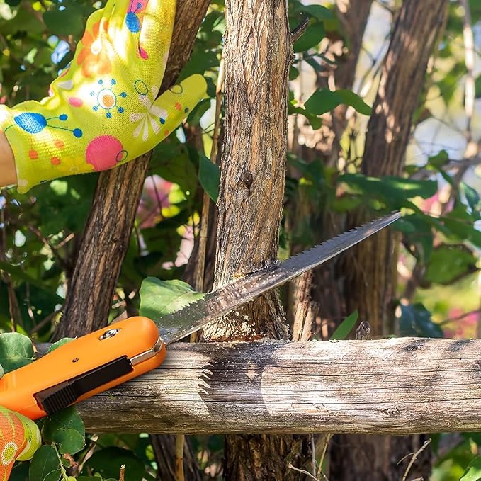 Folding Hand Saw (FS8) with Steel Blade