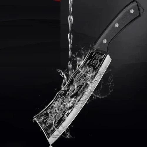 Dragon Chopping Knife with Stainless Steel Blade