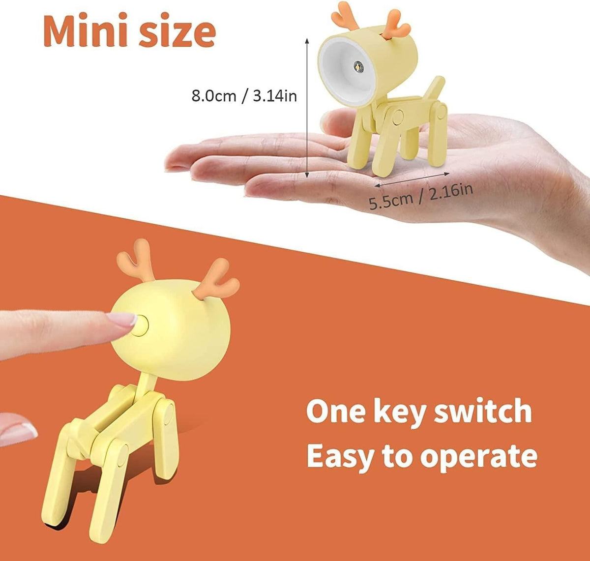 Mini LED Desk Lamp (Random Color)