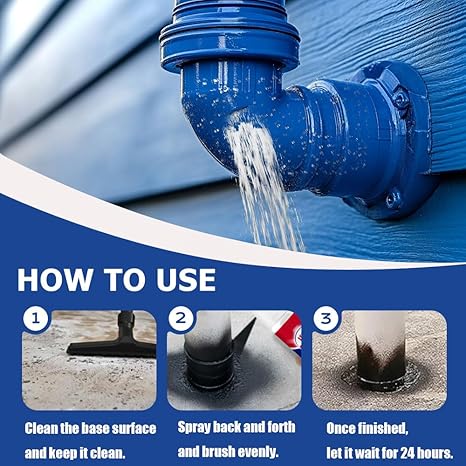 Leak Repair Waterproof Sealant Spray 100g (Pack of 2)