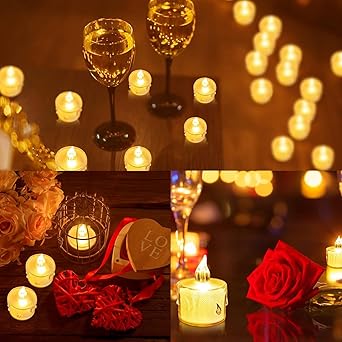LED Tea Light Candles (Pack of 12)
