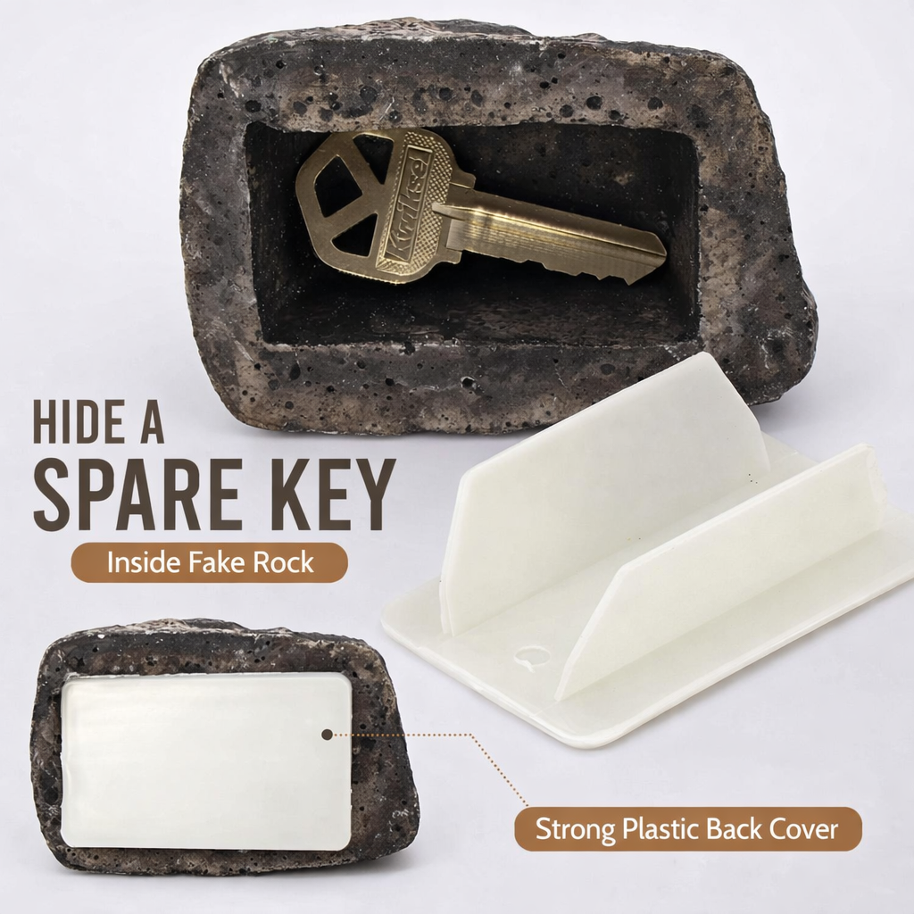 Key Stone Rock KSR1 single decorative stone ornament