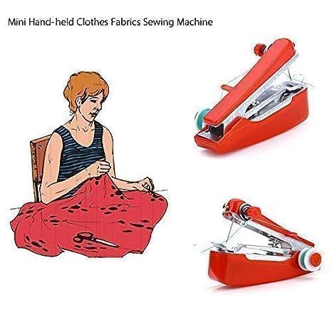 Portable Mini Manual Handheld Sewing Machine - Pack of 2