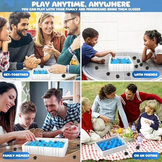 Magnetic Board Game Table Top Magnet Game for Family and Parties