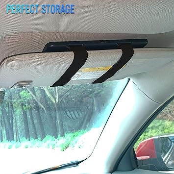 HanGlow Car Vanity Mirror With Lights - 3 Mode Adjustable LED Makeup Mirror