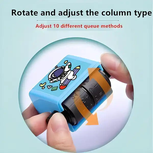 Birud Addition and Subtraction Roller Stamp Set (Pack of 2)