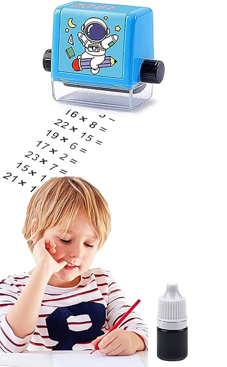 Birud Roller Math Teaching Stamp for Addition, Subtraction, Multiplication and Division
