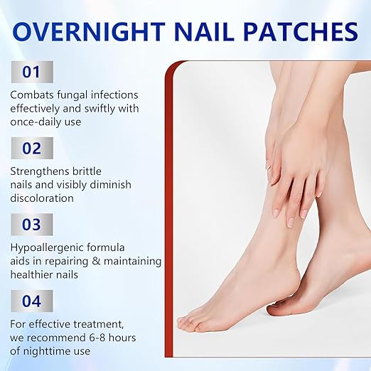 Toenail & Fingernail Fungal Nail Patches, 21 Pcs