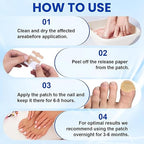 Toenail & Fingernail Fungal Nail Patches, 21 Pcs