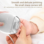 Electric nail clipper unit with a plastic body designed for safe nail trimming