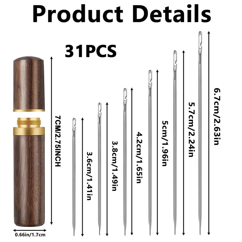 Quilting Needle Set, 30 Pieces
