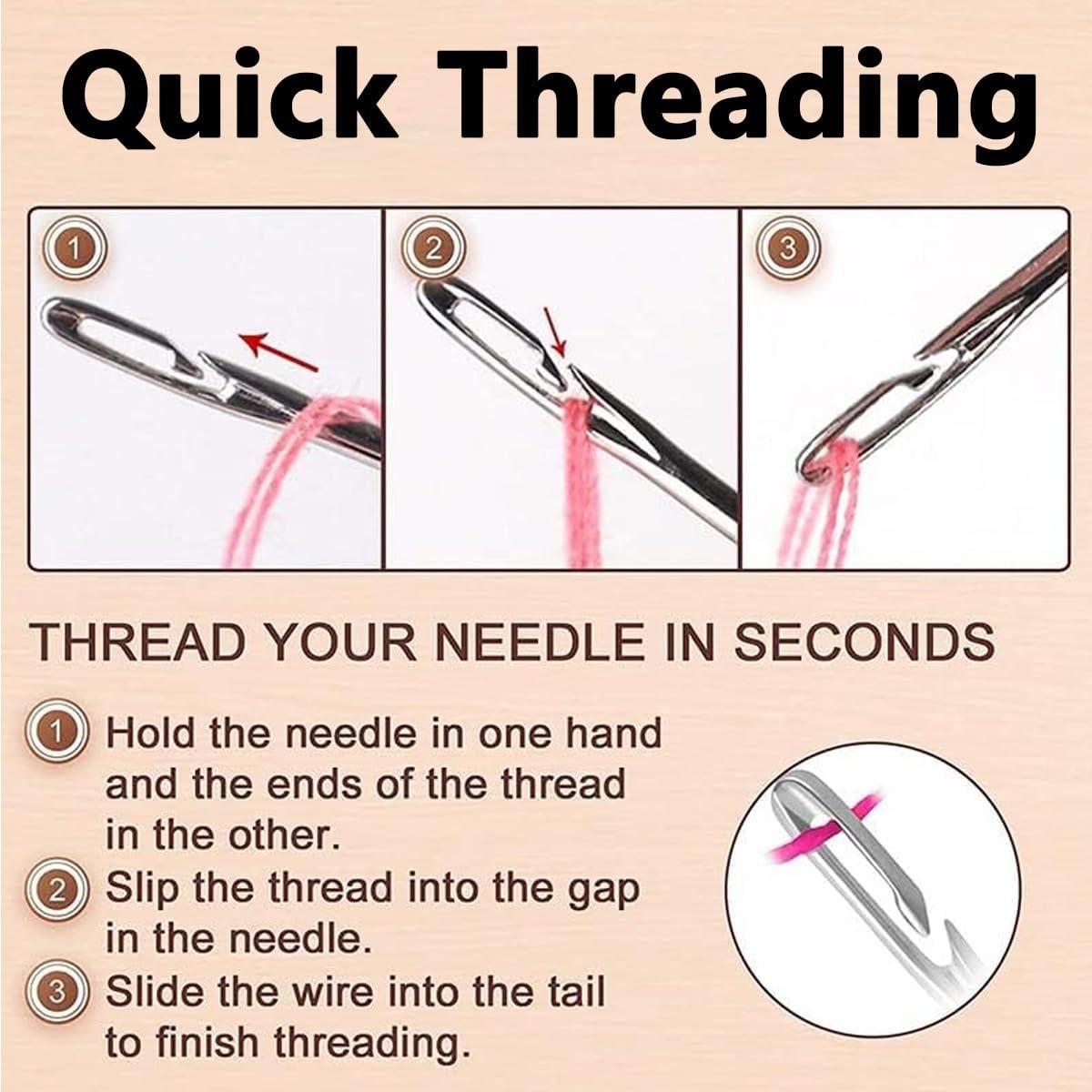 Quilting Needle Set, 30 Pieces