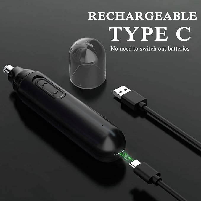 Painless Nose Hair Trimmer, stainless steel
