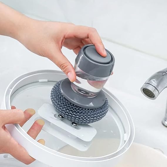 Soap Dispensing Palm Scrub Brush - Single Pack