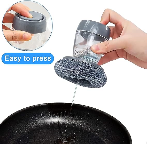Soap Dispensing Palm Scrub Brush - Single Pack