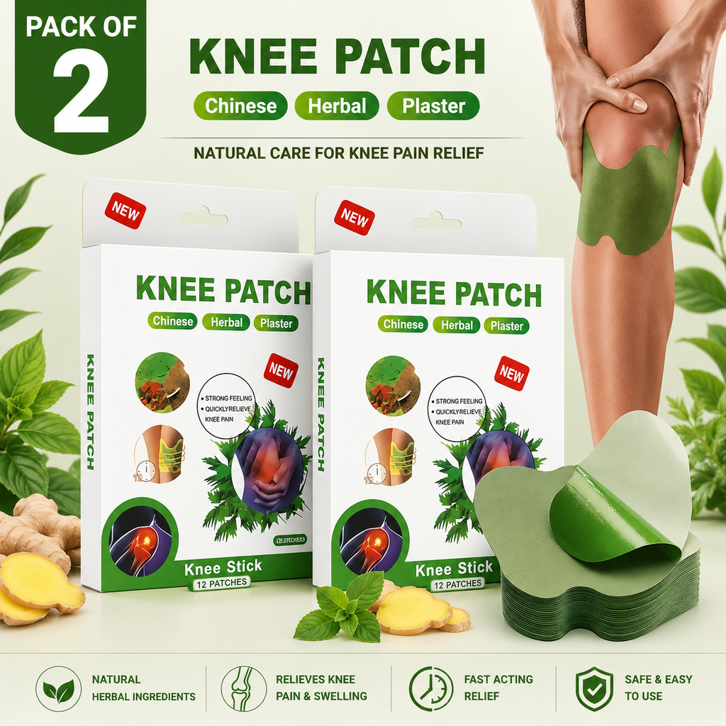 New Knee Patch Pain Relief - Available in Pack of 1, 2, or 3