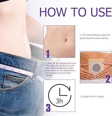 30 Pcs Slim Patch for Weight Loss - Body Application Patches