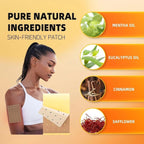 Herbal Heat Patches - Pack of 20 Adhesive Cotton Patches