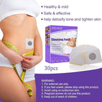 A pack of 30 slimming body patches for daily topical application
