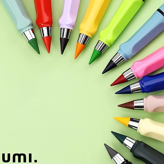 Everlasting Color Pencil Set - Round Infinity Colored Pencils (12-Piece Pack)