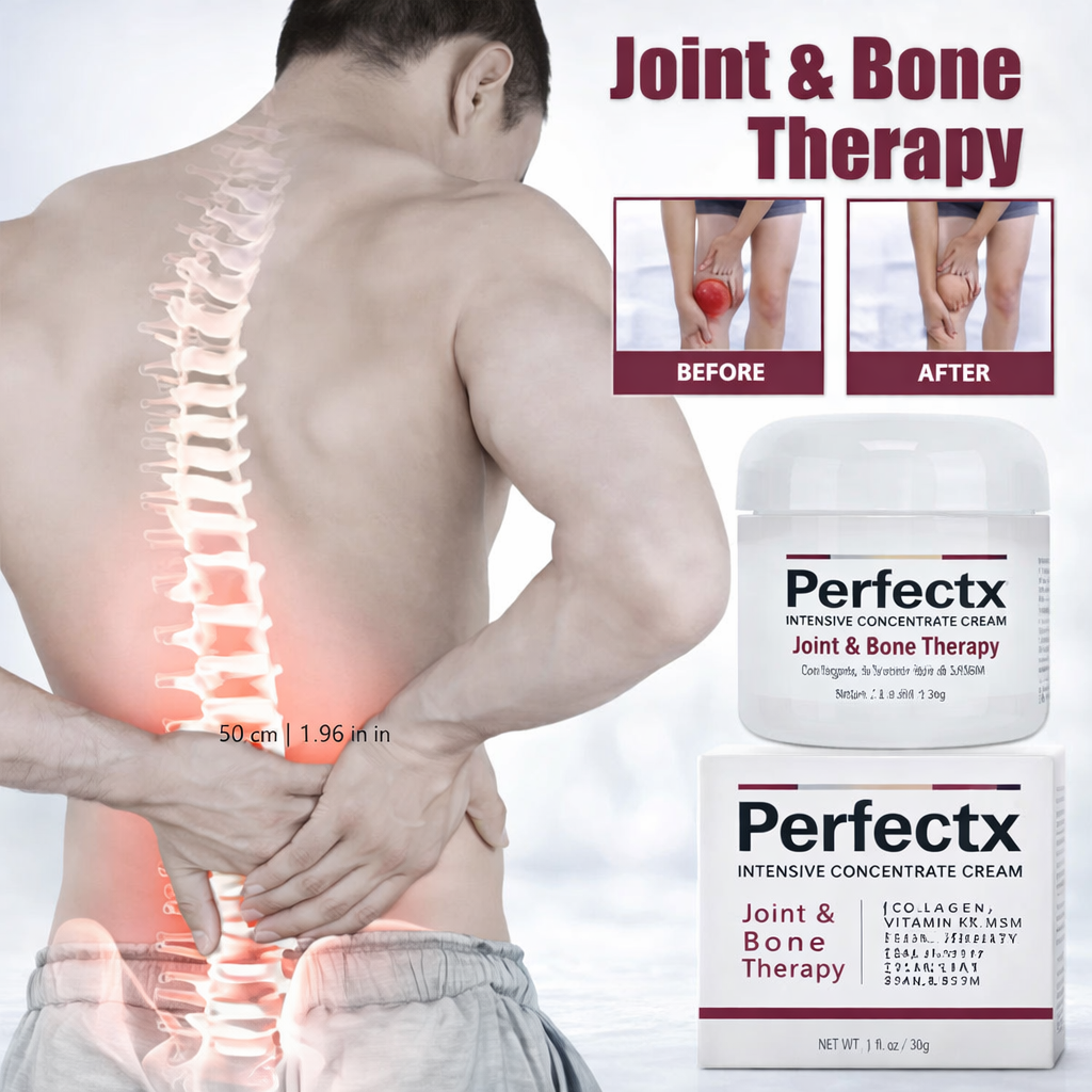 Perfectx Joint & Bone Therapy Cream with Collagen, Vitamin K2 & MSM (Pack of 2)